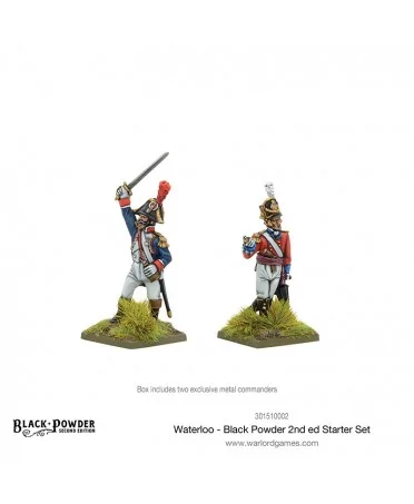 Black Powder Waterloo - 2e Edition Starter Set, commandement