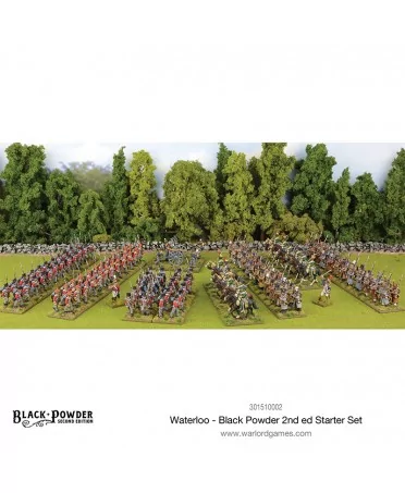Black Powder Waterloo - 2e Edition Starter Set, diorama