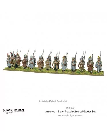 Black Powder Waterloo - 2e Edition Starter Set, infantrie française