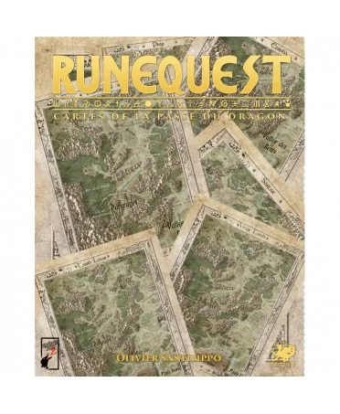 Runequest : Cartes de la Passe du Dragon