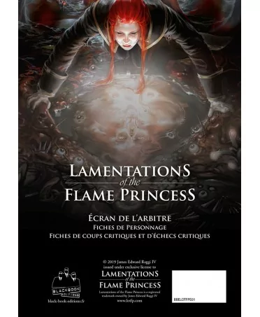 Lamentations of the Flame Princess: Ecran De L'arbitre - couverture