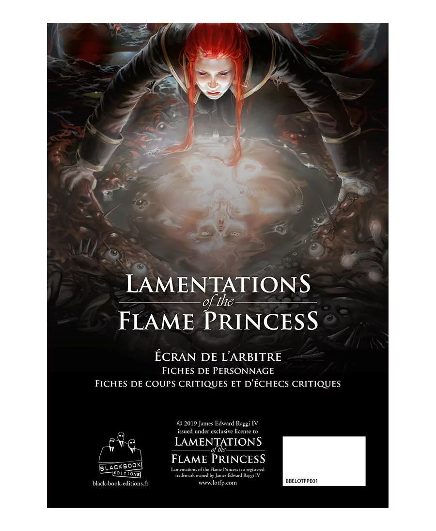 Lamentations of the Flame Princess: Ecran De L'arbitre - couverture