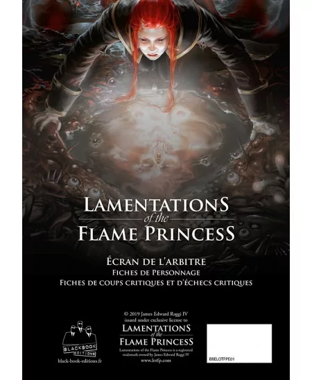 Lamentations of the Flame Princess: Ecran De L'arbitre