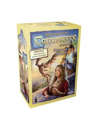 Carcassonne : Extension 3 - Princesse et Dragon