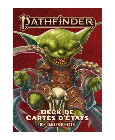 Pathfinder 2 : Deck de Cartes d’Etats