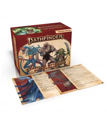 Pathfinder 2 : Cartes De Batailles Du Bestiaire