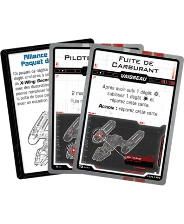 X-Wing 2.0 : Paquet De Dégâts Alliance Rebelle