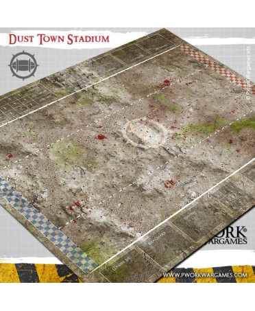 Fantasy Football Mat - Dust Town Stadium