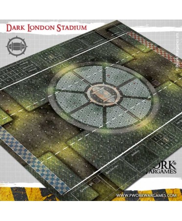 Fantasy Football Mat - Dark London Stadium
