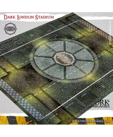 Fantasy Football Mat - Dark London Stadium