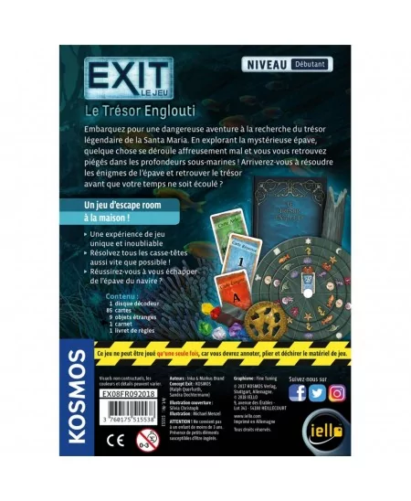 Exit - Le Trésor Englouti