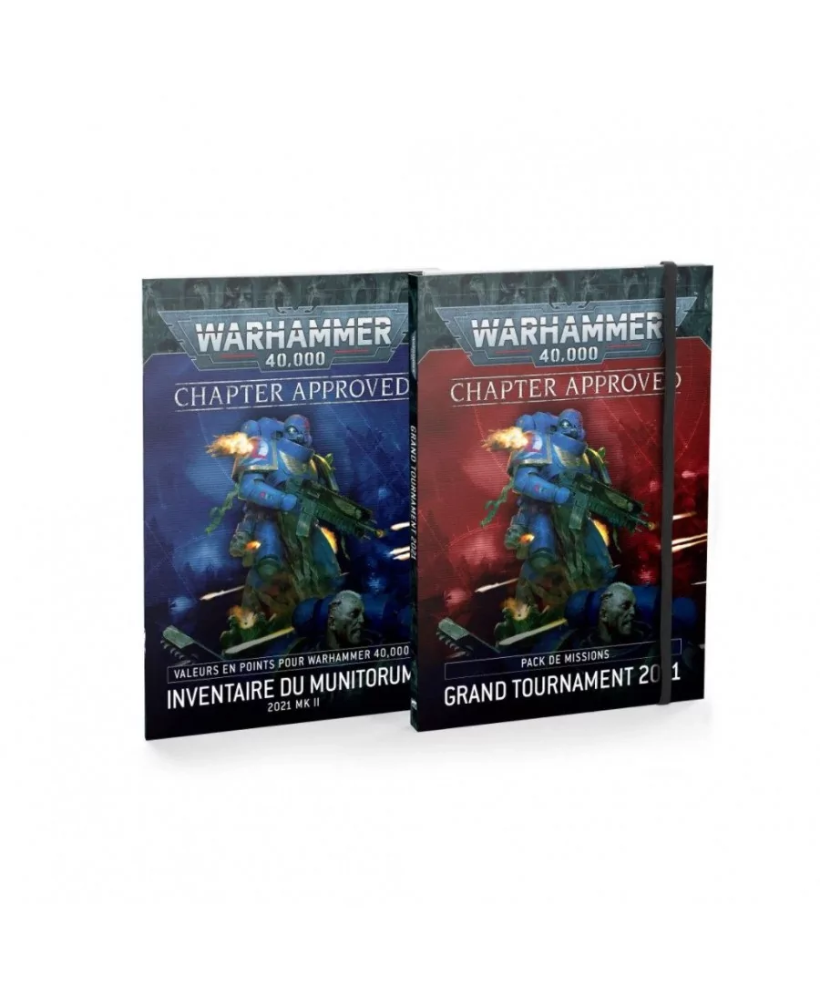 W40K : Chapter Approved - Pack de Missions Grand Tournament & Inventaire du Munitorum (2021)