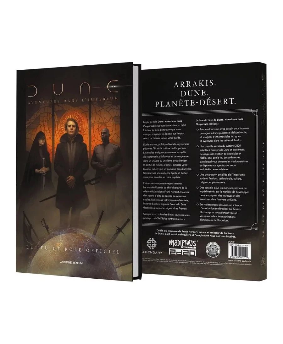 Dune: Aventures dans l’Imperium - Le livre de Base