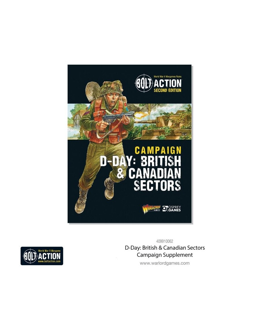 Bolt Action : D-Day : British & Canadian Sectors - Theatre Book