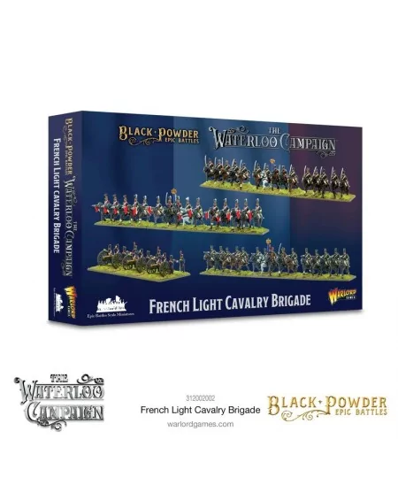 Black Powder Epic Battles : Waterloo - French Light Cavalry Brigade | STARPLAYER