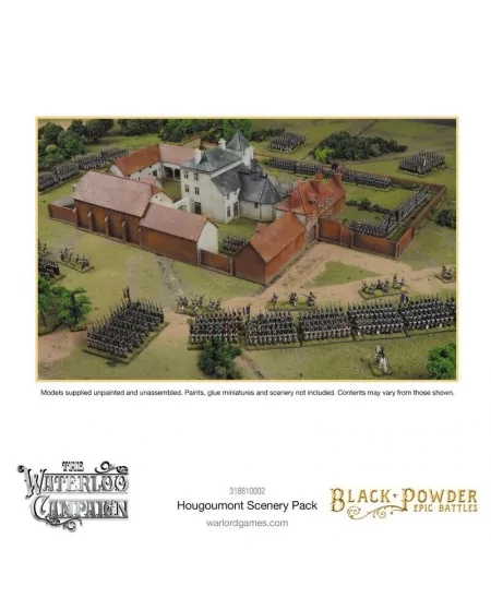 Black Powder Epic Battles : Waterloo - Hougoumont Scenery Pack | STARPLAYER