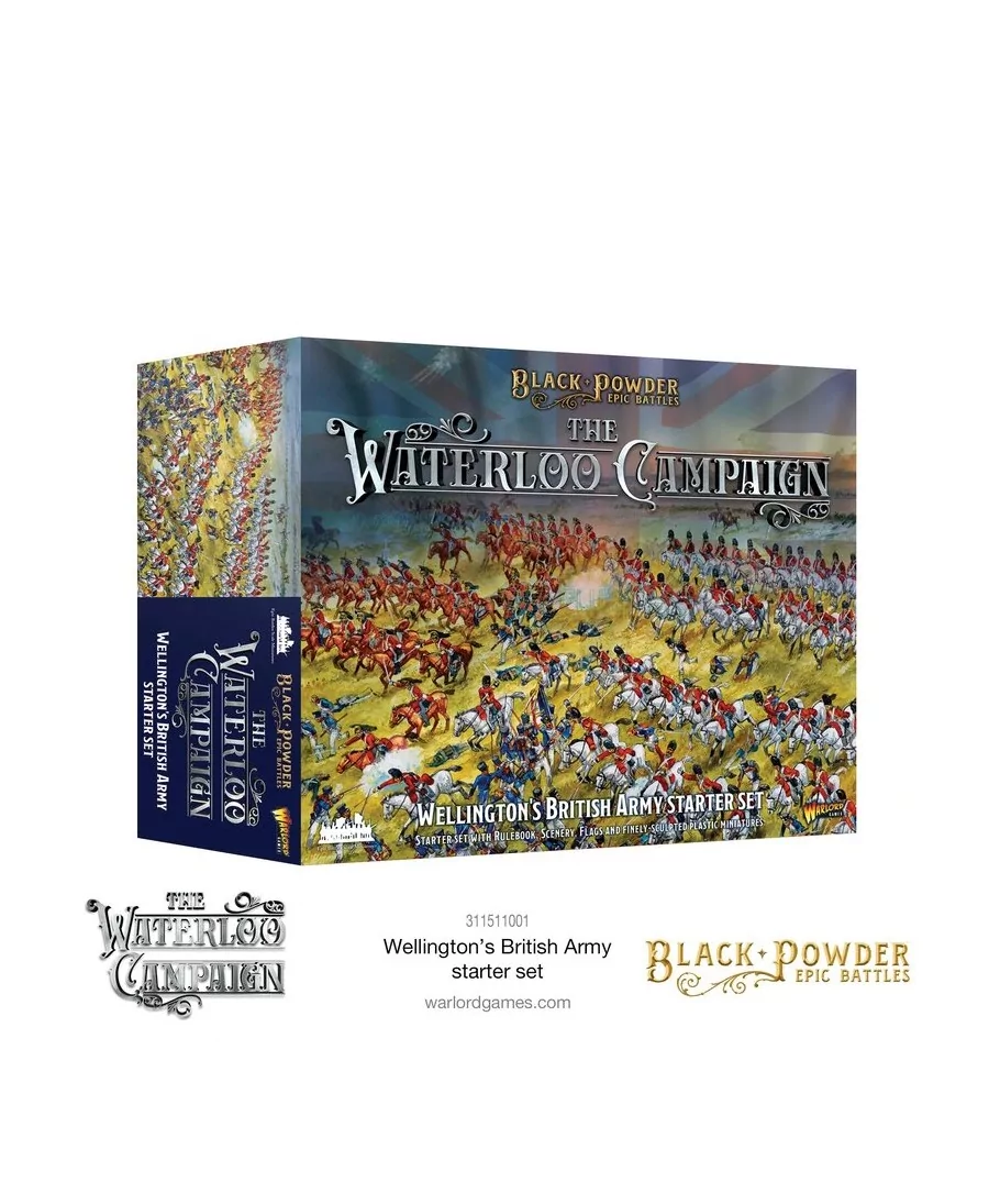 Black Powder Epic Battles : Waterloo - British Starter Set