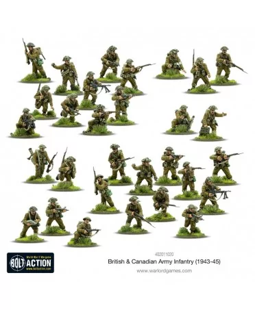Bolt Action - British & Canadian Army Infantry (1943-45)