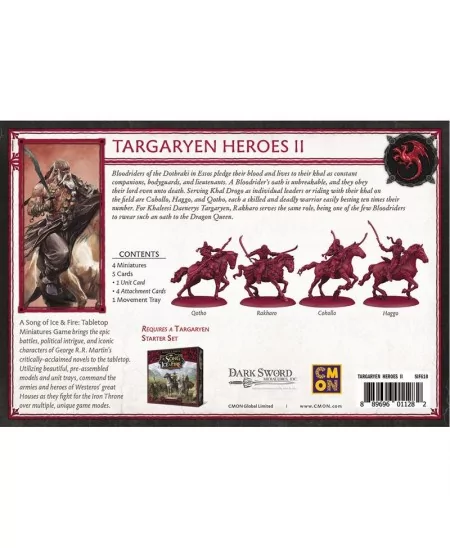 Le Trône de Fer : Le Jeu de Figurines - Héros Targaryen II