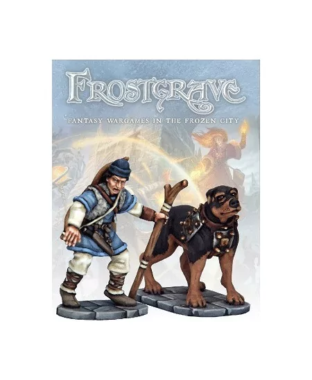 Frostgrave - Chasseur et Chien de Guerre