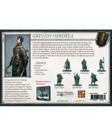 Le Trône de Fer : le Jeu de Figurines - Héros Greyjoy II