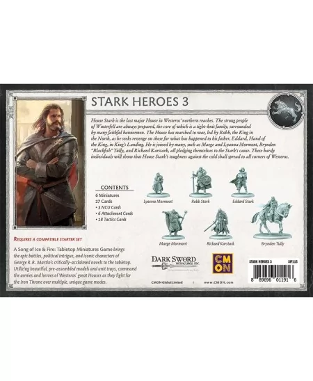 Le Trône de Fer : le Jeu de Figurines - Héros Stark 3