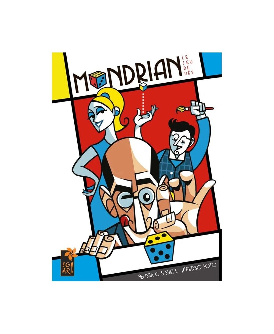 Mondrian - Le Jeu de Dés | Igiari | Boutique Starplayer