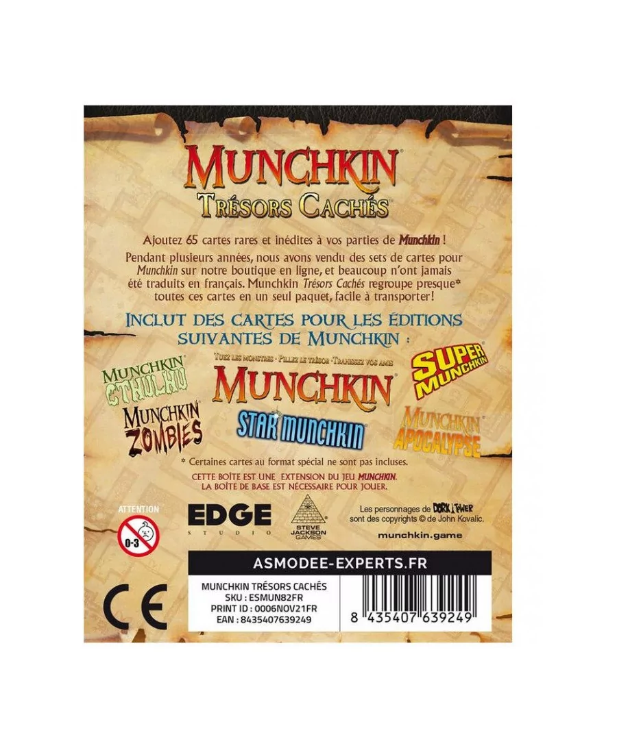 Munchkin - Extension Trésors Cachés