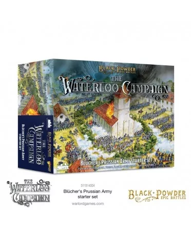 Black Powder Epic Battles : Waterloo: Blücher's Prussian Army starter set.