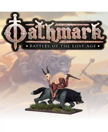Oathmark : Goblin Wolf rider Shaman