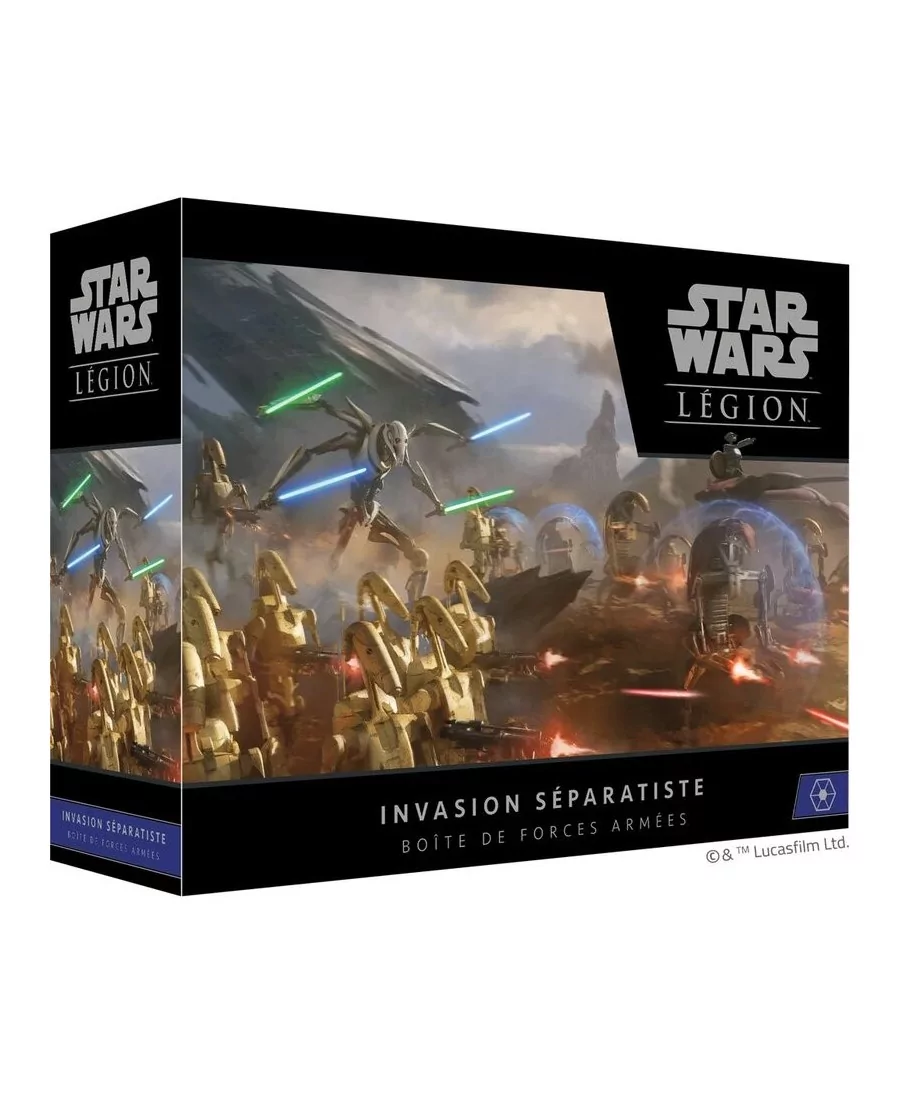 Star Wars Légion : Boîte de forces armées - Invasion Séparatiste