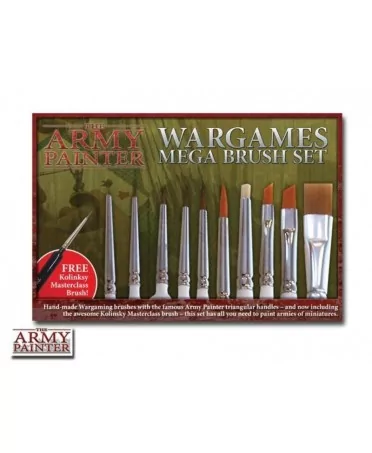 Army Painter : Wargames Mega Brush - Set