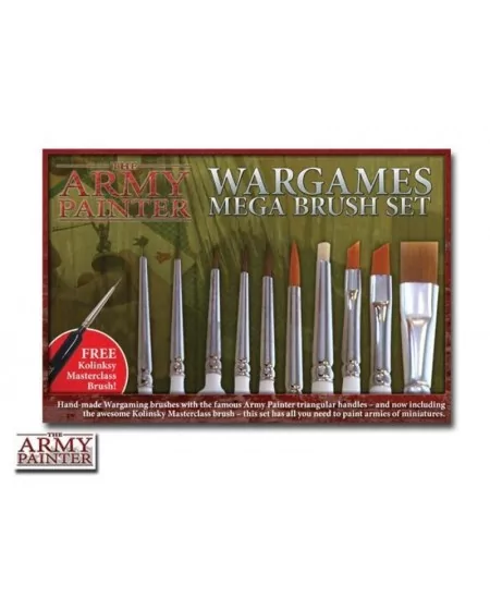 Army Painter : Wargames Mega Brush - Set
