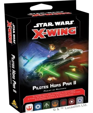 Star Wars X-wing : Pilotes Hors Pairs 2 (Paquet de Renforts)