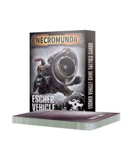 Necromunda : Escher Vehicle Gang Tactics Cards (Anglais)