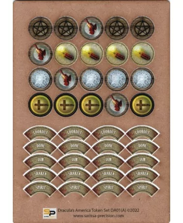 Dracula's america full color tokens
