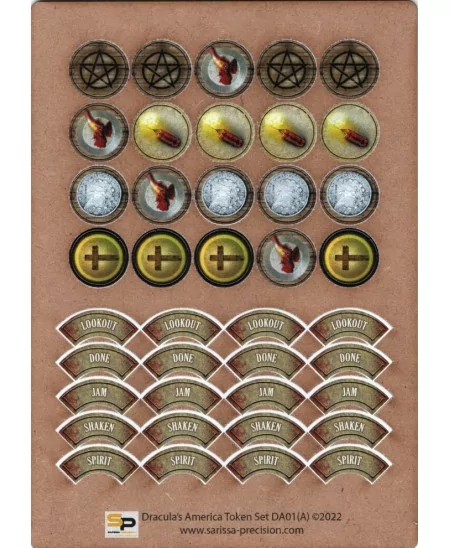 Dracula's america full color tokens