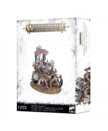 Warhammer Age of Sigmar : Glutos Orscollion, Lord of Gluttony - Figurines à peindre