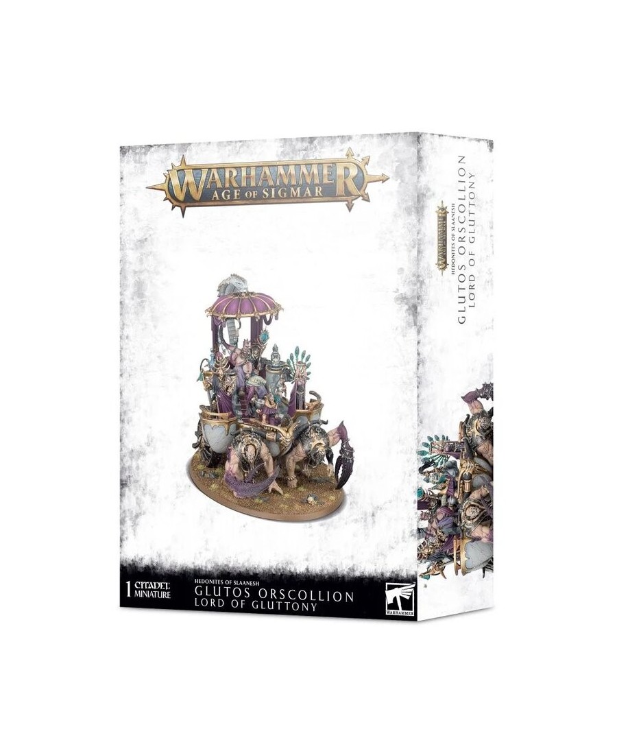 Warhammer Age of Sigmar : Glutos Orscollion, Lord of Gluttony - Figurines à peindre