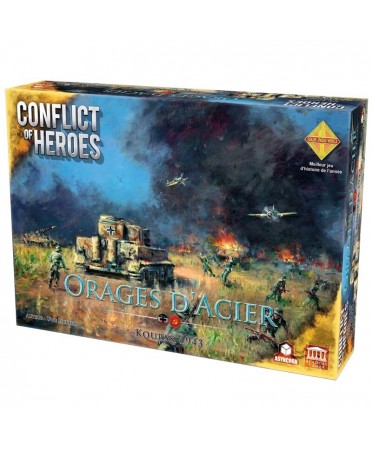 Conflict of Heroes : Orages d'Acier - 3ème Édition - jeu de simulation
