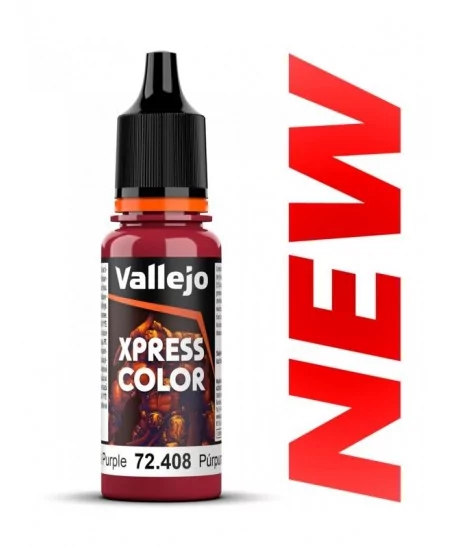 Vallejo Xpress Color : Pourpre Cardinal - Flacon 18ml