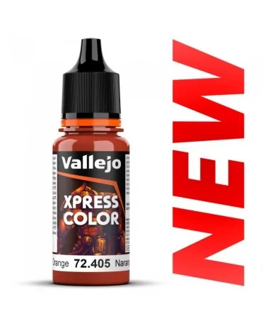 Vallejo Xpress Color : Orange Martien - Flacon 18ml