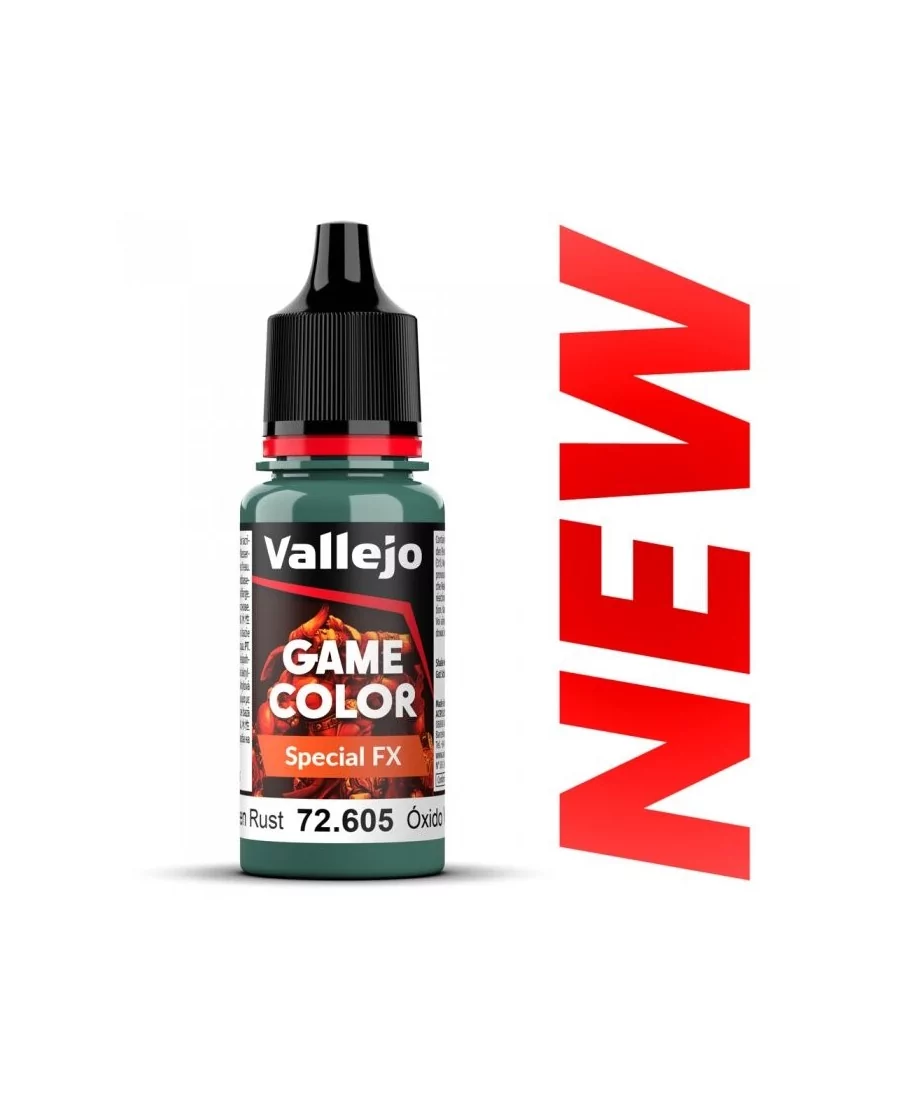 Vallejo Special FX : Vert Rouille - Green Rust - Flacon 18ml