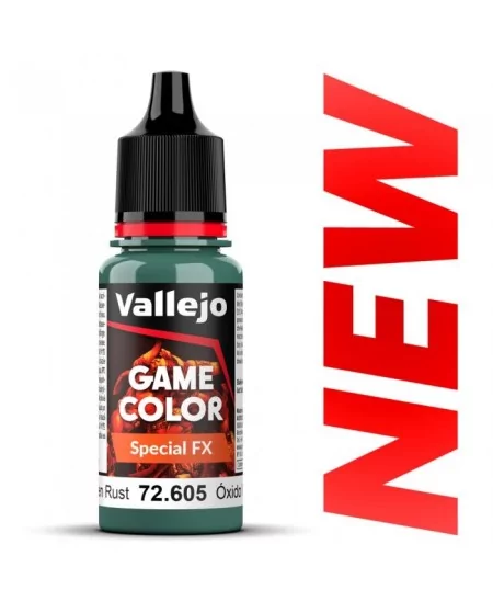 Vallejo Special FX : Vert Rouille - Green Rust - Flacon 18ml