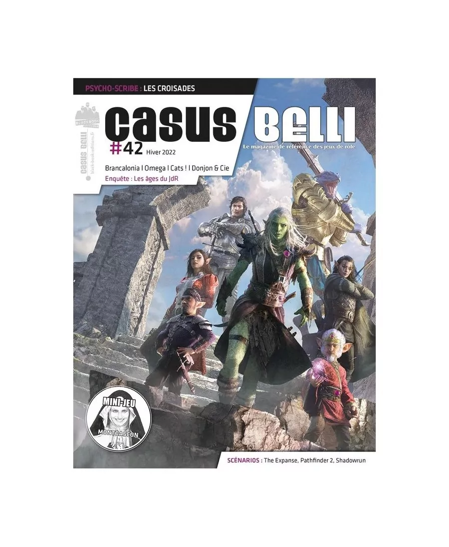 Magazine Casus Belli n°42 - L'actualité sur les jeux de rôle
