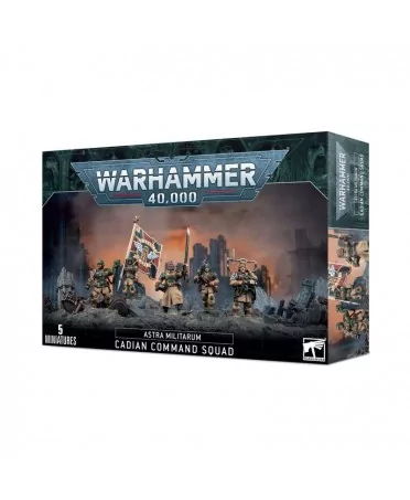 Warhammer 40,000 : Astra Militarium - Escouade de Commandement Cadienne