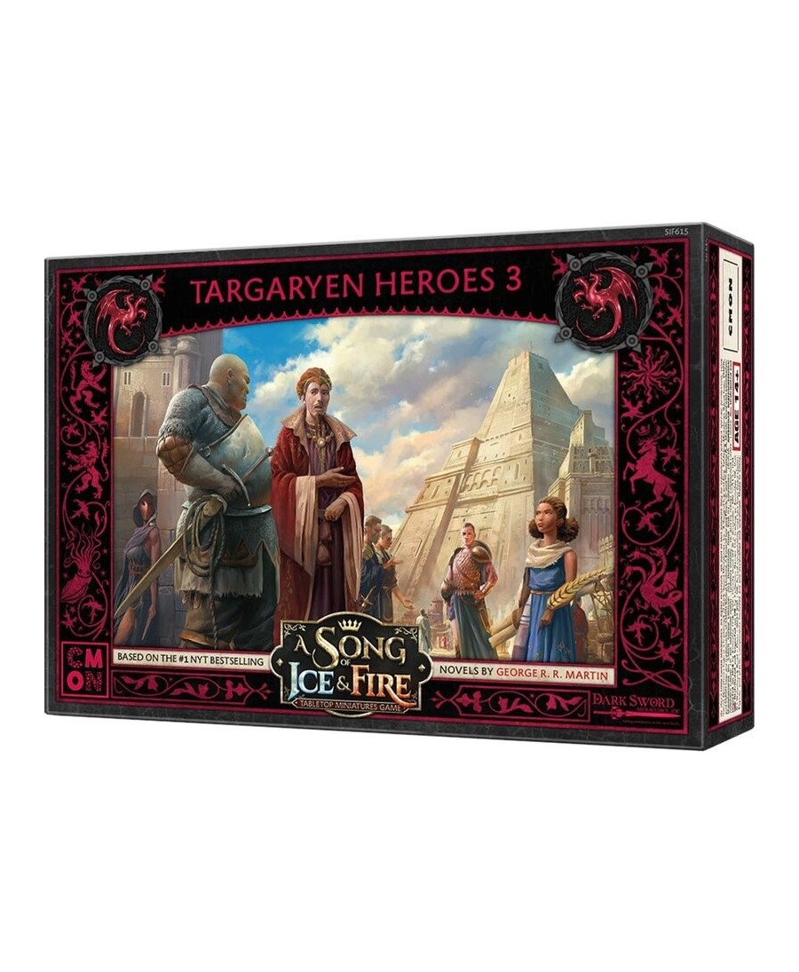 Le Trône de Fer - Héros Targaryen 3 - Le Jeu de Figurines