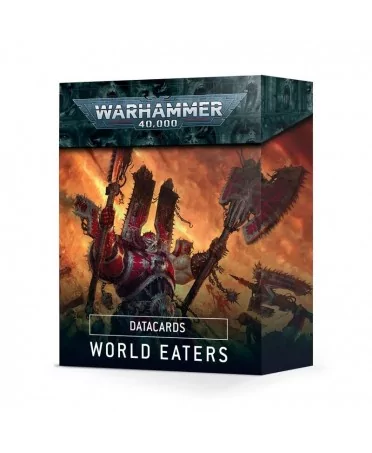 Warhammer 40,000 : World Eaters - Datacards (VO) | Starplayer