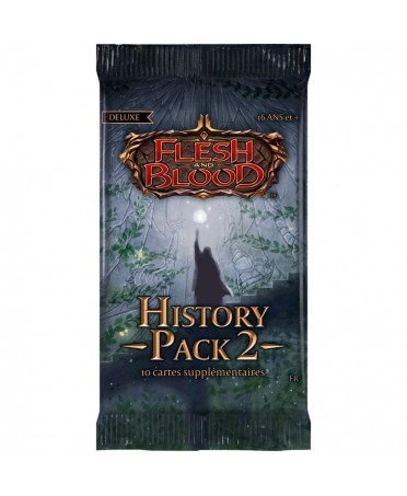 Flesh and Blood : History Pack 2  - Booster (FR)