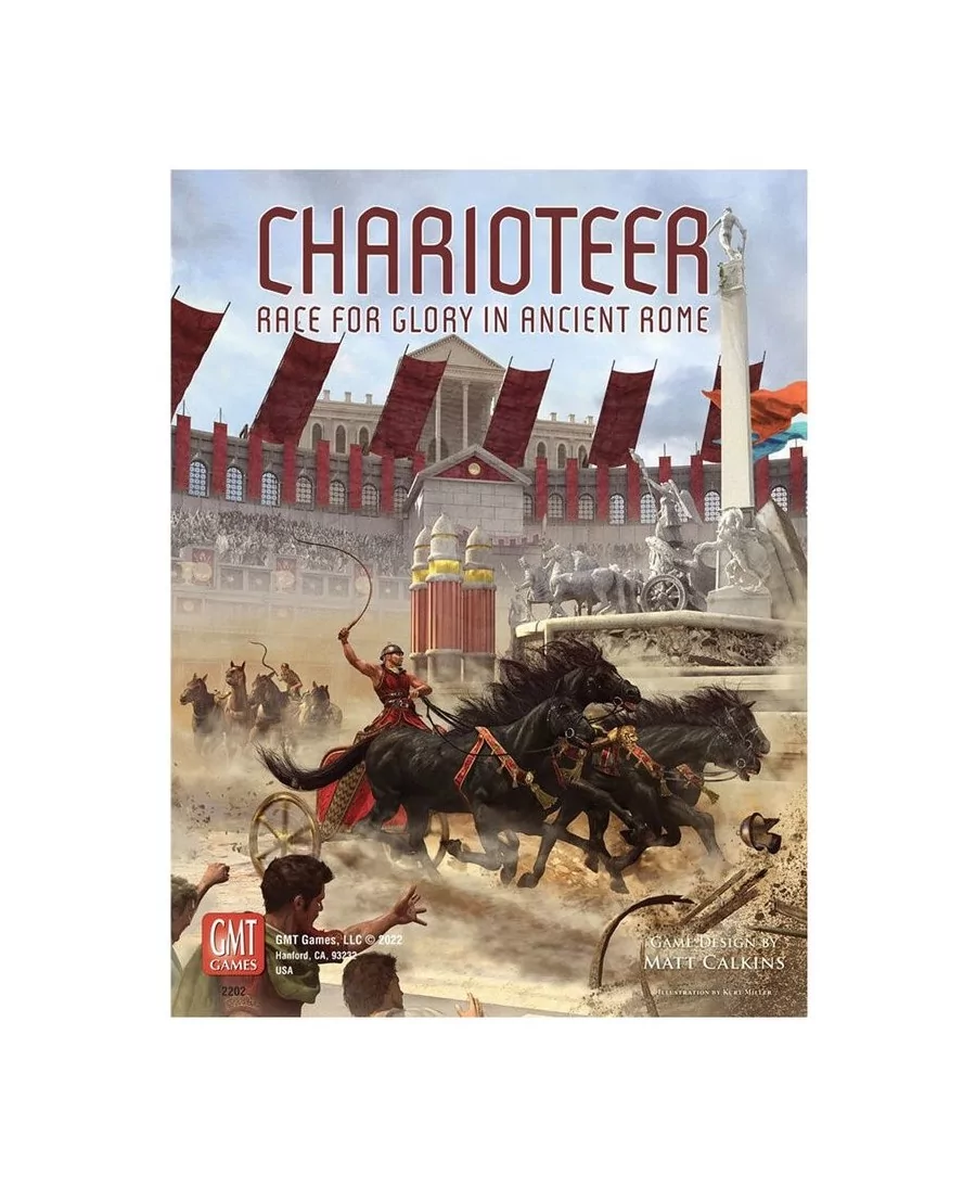 Charioteer - Race for glory in ancient Rome (VO) - Jeu de Stratégie - GMT Games